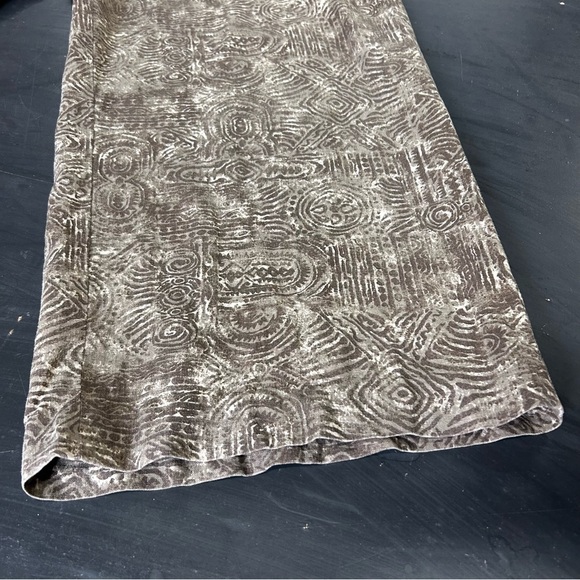 Coldwater Creek XL Linen Blend Soft Wash Ankle Length Pants Batik Design AS-IS - Picture 16 of 16